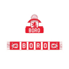 Ch Boro Bar Hat and Scarf Set