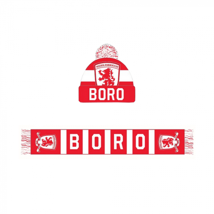Ch Boro Bar Hat and Scarf Set